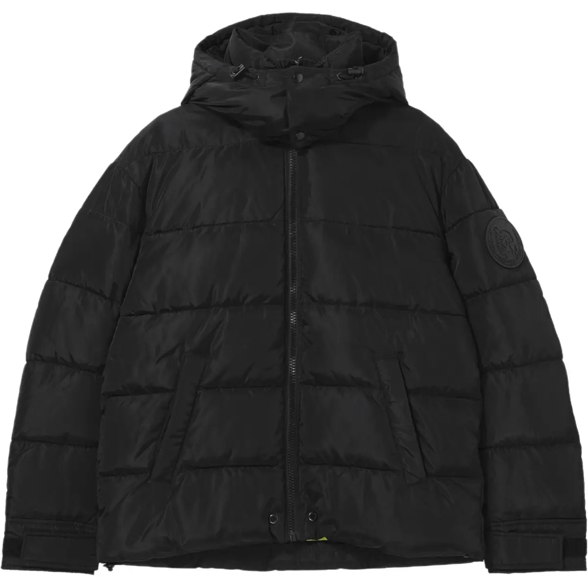 DIESEL Puffer Jacket Men's Black