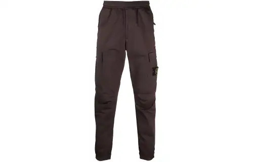 STONE ISLAND Cargo Pants Men's Brown Moderate