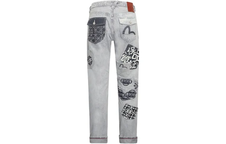 EVISU Multi pocket Tapered Jeans