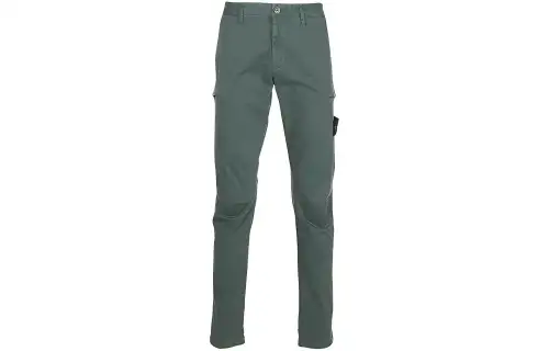 STONE ISLAND Cargo Pants Men's Green Moderate