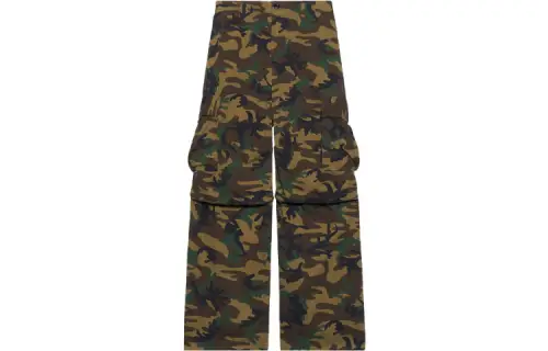 Balenciaga Cargo Pants Men's Green Moderate