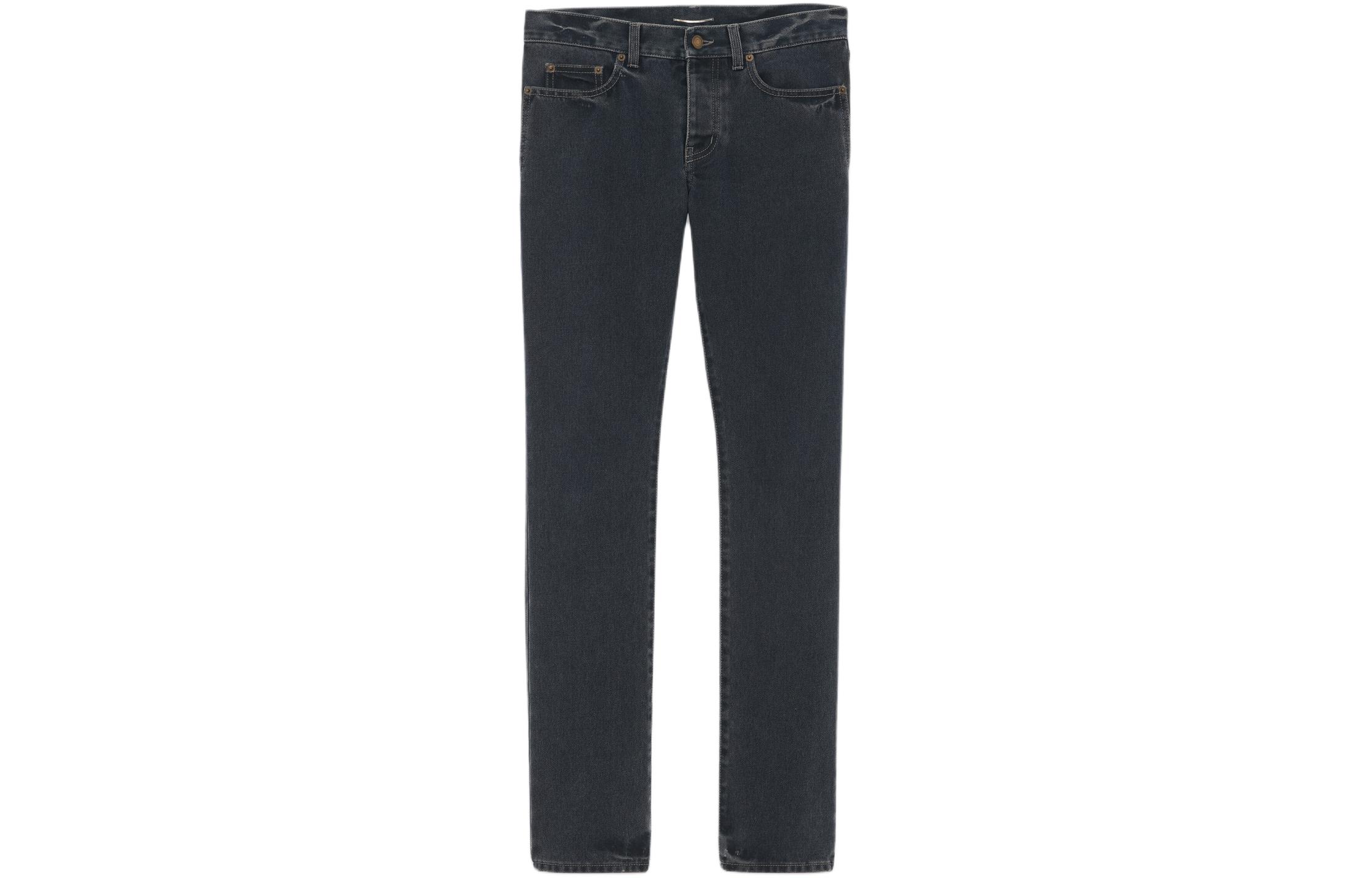 SAINT LAURENT Low Rise Slim Fit Jeans
