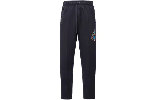 Jordan Chinese New Year Statement Straight Knit Casual Pants Men's Black