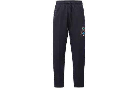 Jordan Chinese New Year Knitted Sweatpants Men's Moderate Straight Fit Pants