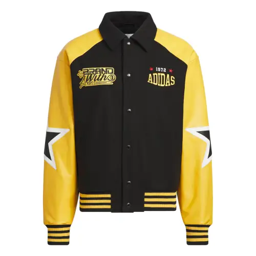 Adidas Originals Jacket Unisex Black/Soft Yellow