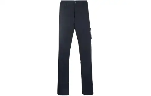 STONE ISLAND Cargo Pants Men's Dark Blue Moderate