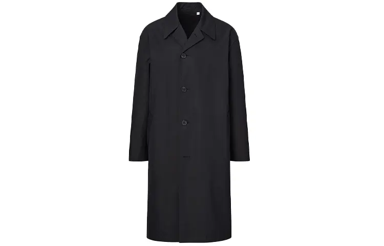 UNIQLO SS22 Trench Coat Men's Black