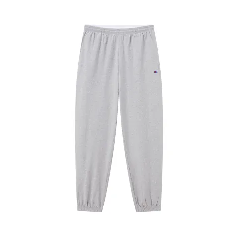 Champion Knitted Sweatpants Unisex Light Gray