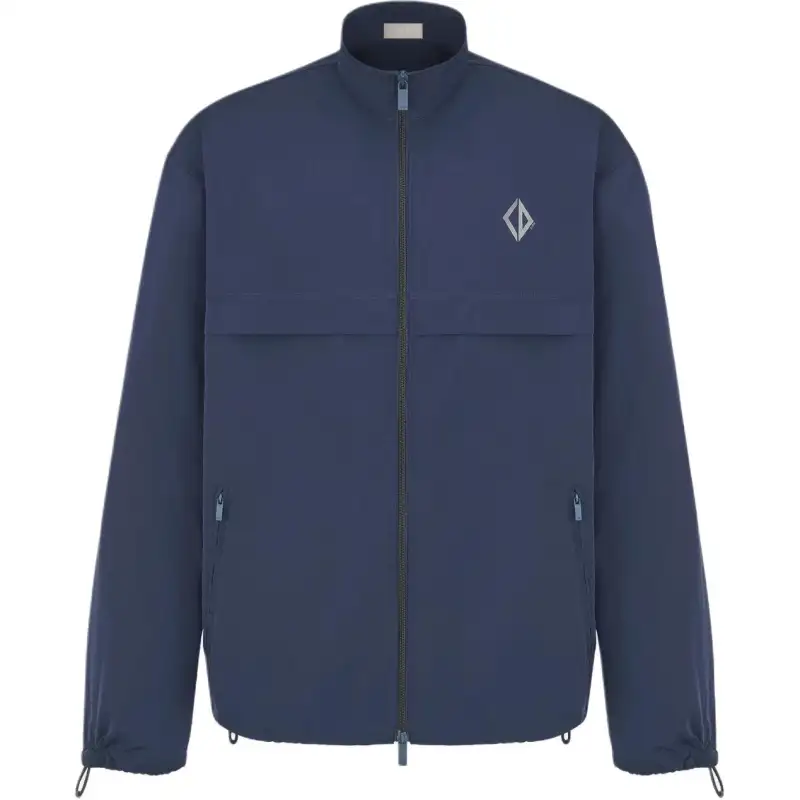 DIOR Shirts Men's Blue Stand Collar Moderate Other