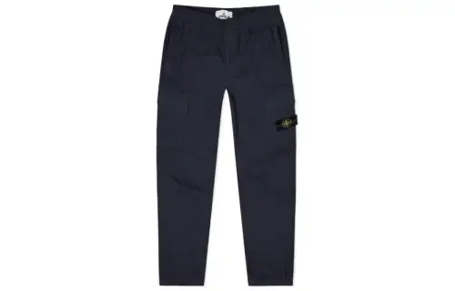 STONE ISLAND Cargo Pants Men's Marine Blue