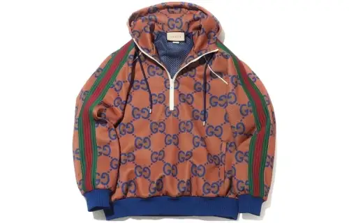 GUCCI Jackets & Coats Men's Orange