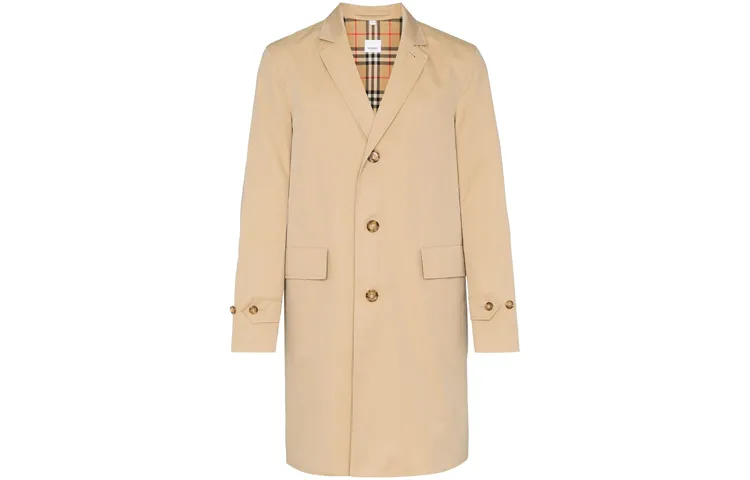 Burberry Trench Coat Men's Khaki