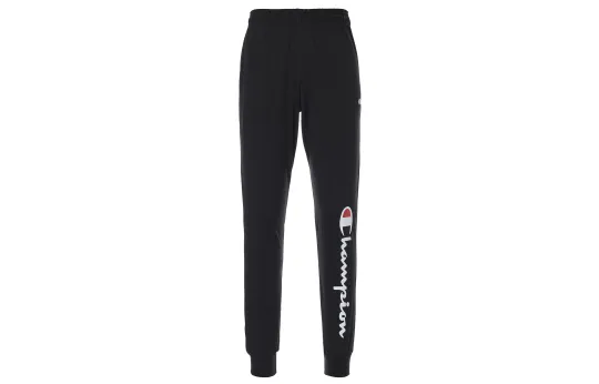 Champion Knitted Sweatpants US Version Unisex Black