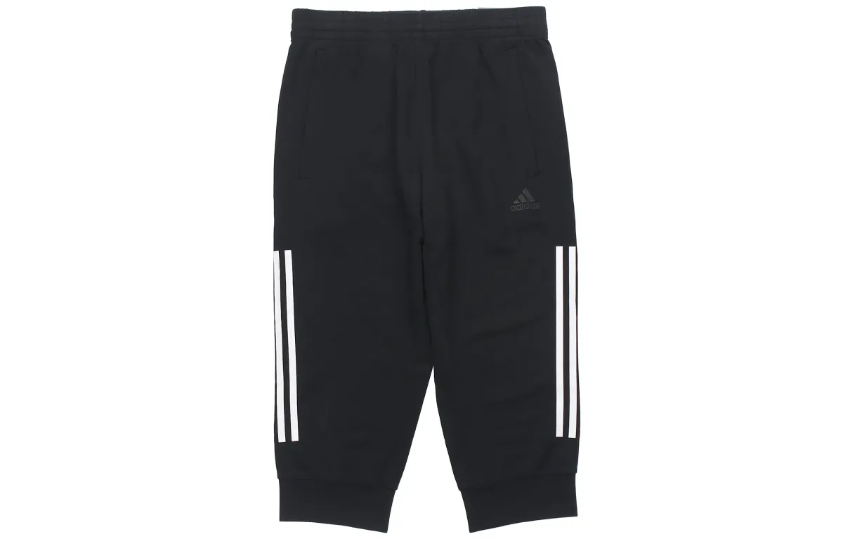 Adidas Knitted Sweatpants Men's Black