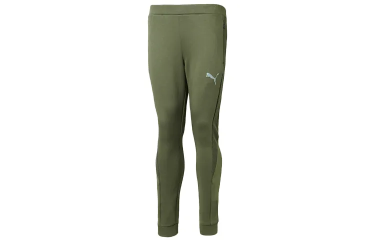 PUMA Sweatpants Men's Olive Green