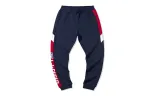 Li Ning Knitted Sweatpants Men's Ink Blue Moderate Straight Fit Pants
