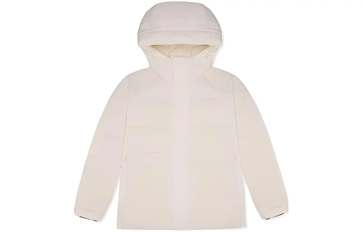 MLB New York Yankees Down Jackets Unisex Cream Hooded Moderate Other
