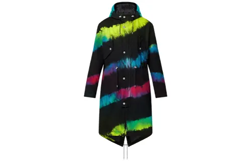 LOUIS VUITTON FW22 Parka Coat Men's Black