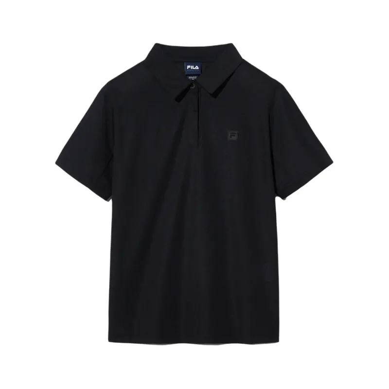 FILA Polo Shirts Unisex Black Thin