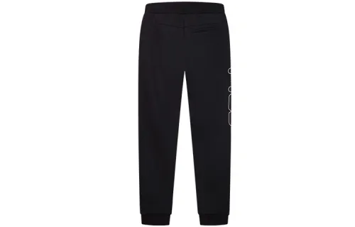 FILA Knitted Sweatpants Men's Legend Blue Moderate Cuffed Pants