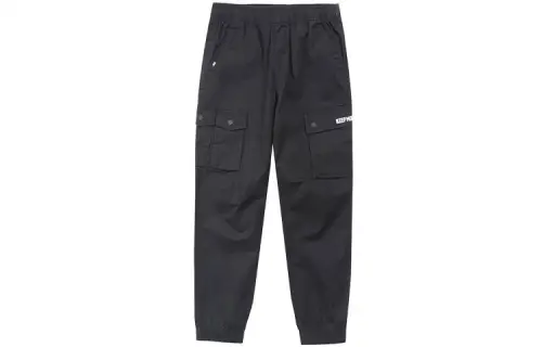 ANTA Cargo Pants Men's Black Moderate
