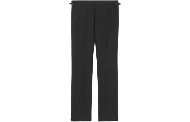 Burberry Cargo Pants Men's Black Moderate