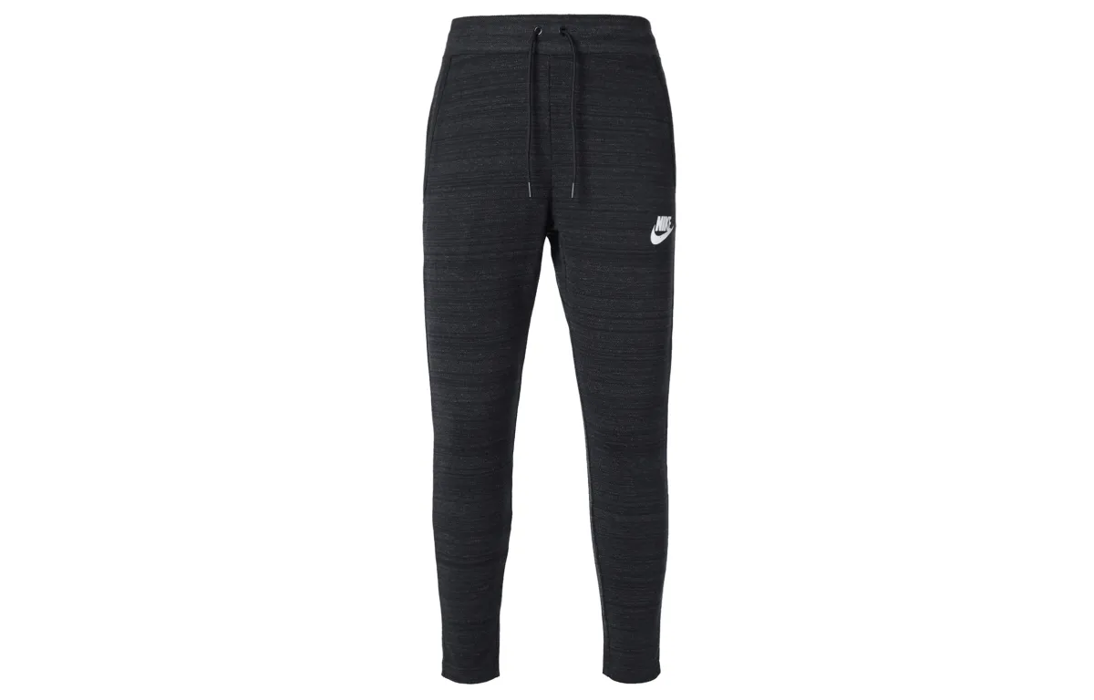 Nike Knitted Sweatpants Men's Black Moderate Sweatpants