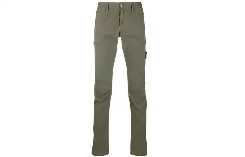 STONE ISLAND Cargo Pants Men's Green Moderate