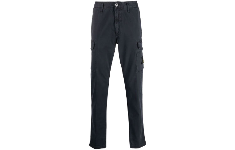 Мужские штаны Stone Island Cargo Pants (черные)