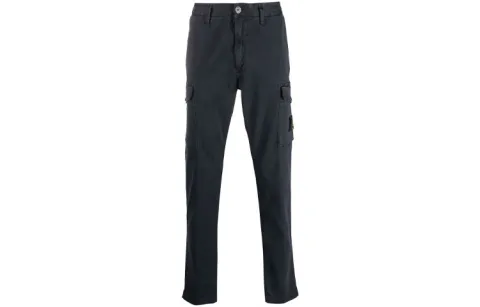 STONE ISLAND Cargo Pants Men's Dark Blue Moderate