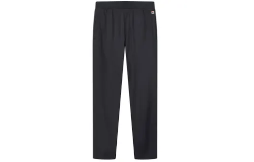 FILA Knitted Sweatpants Men's Legend Blue Moderate Straight Fit Pants