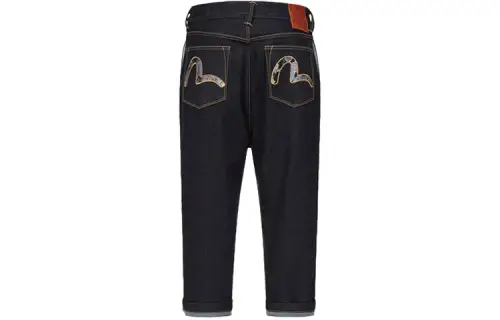 EVISU Jeans Men's Denim Blue Moderate Wide Leg Pants