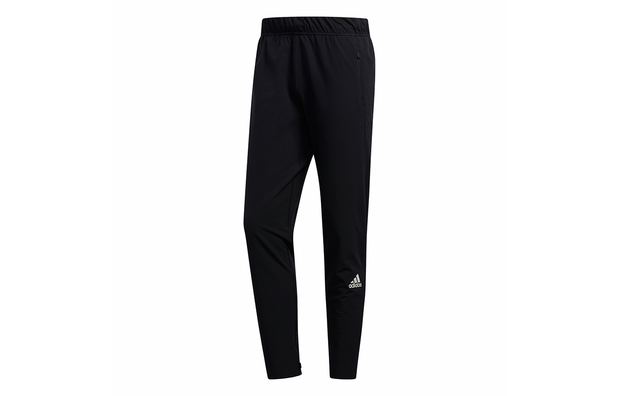 Adidas DWR Knitted Sweatpants Men's Black Moderate Cuffed Pants