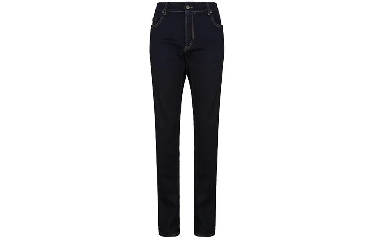 PRADA Jeans Men's Dark Blue Moderate Slim Fit Pants