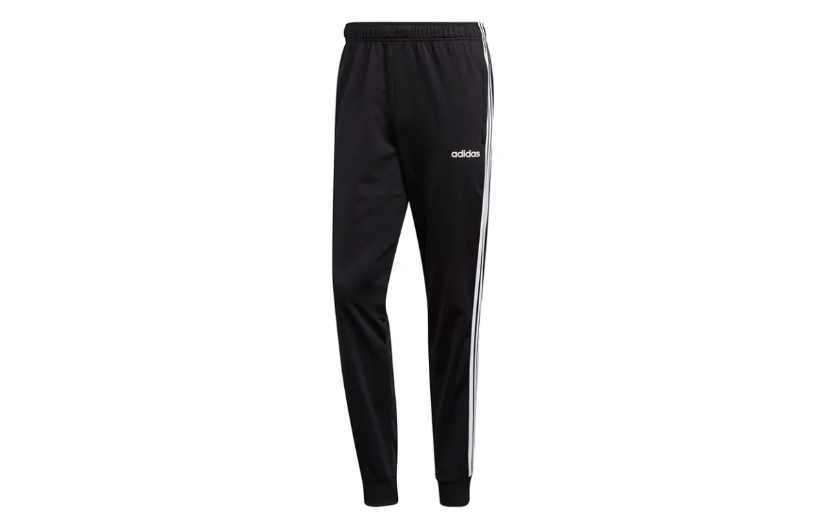 Adidas ESSENTIALS E 3S T PNT TRIC Knitted Sweatpants Men's Black
