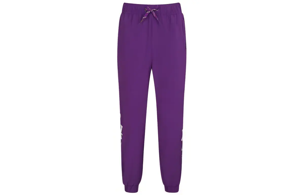 MLB Knitted Sweatpants Unisex Purple