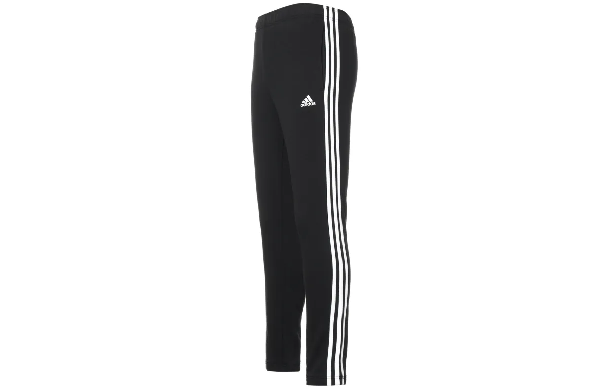 Adidas ESSENTIALS 3 Stripes Knitted Sweatpants Men's Black