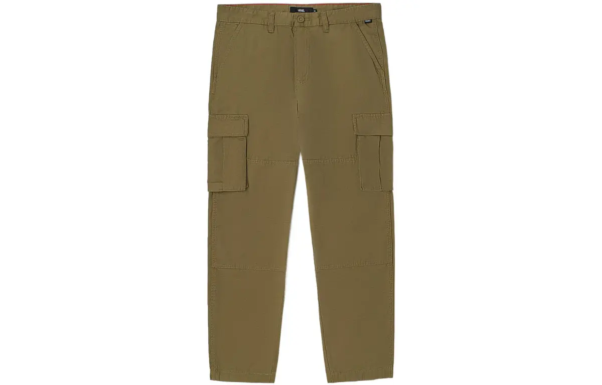 Vans Cargo Pants Men's Olive Green Moderate Tapered Pants