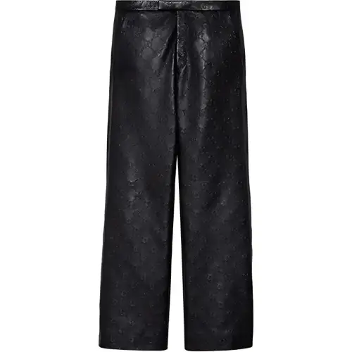 GUCCI Gg Leather Pant