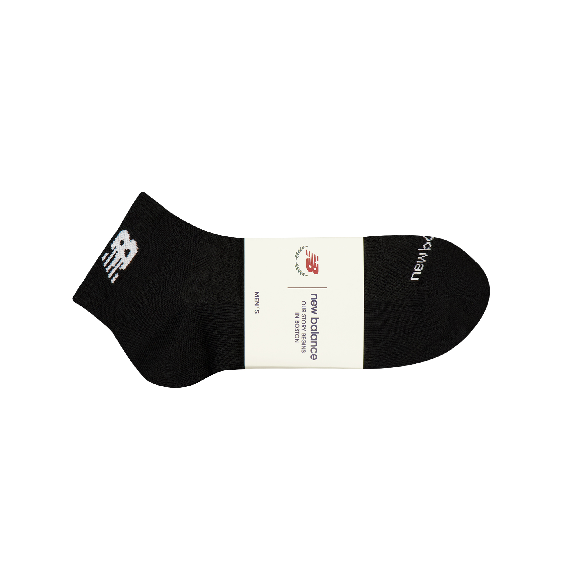 New Balance Ankle Socks Unisex 1 Pack Black