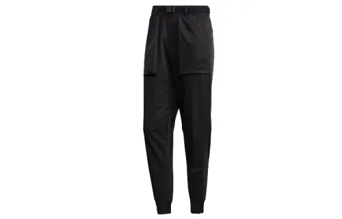 Adidas Originals Tech Pant Printed Knitted Sweatpants Men's Black Moderate Other