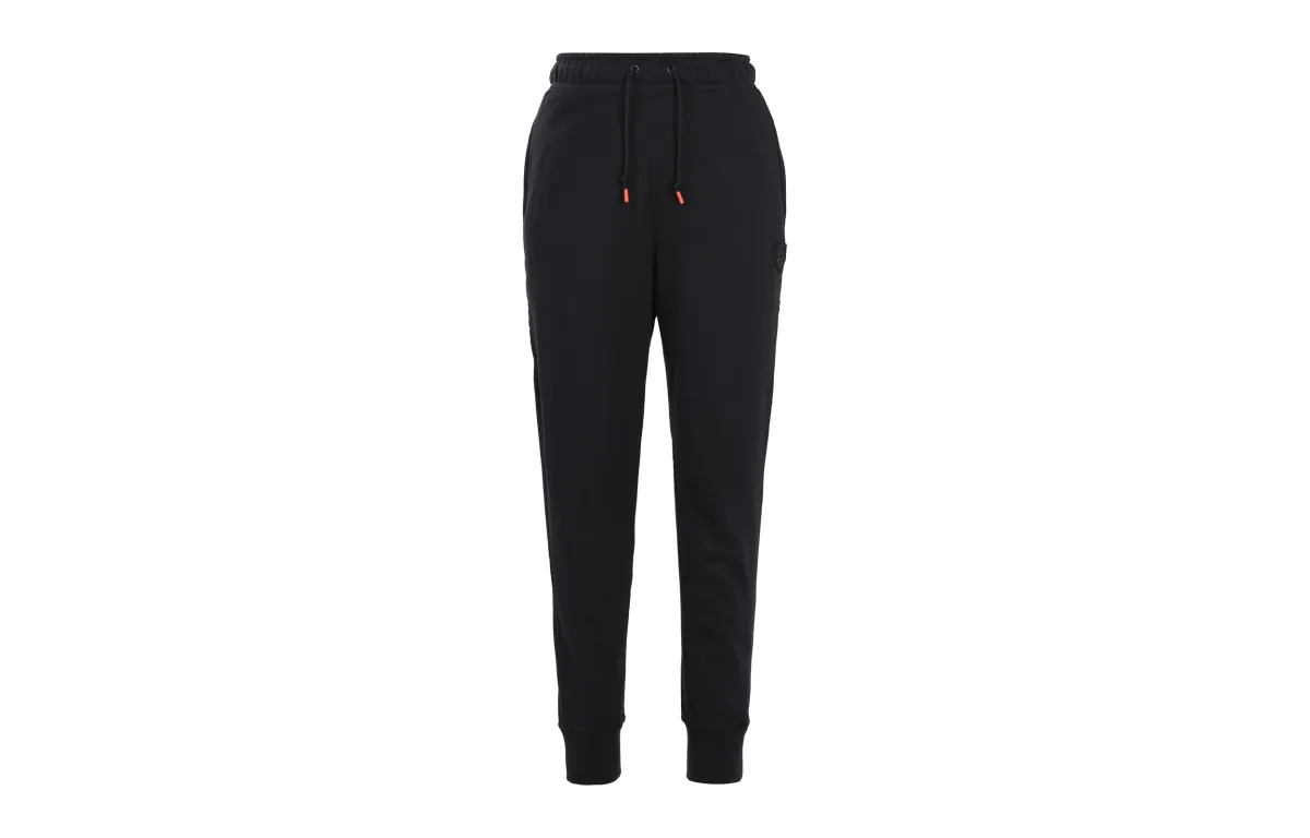 Nike Fleece Lined With Adjustable Cuff Knitted Sweatpants Men's Black