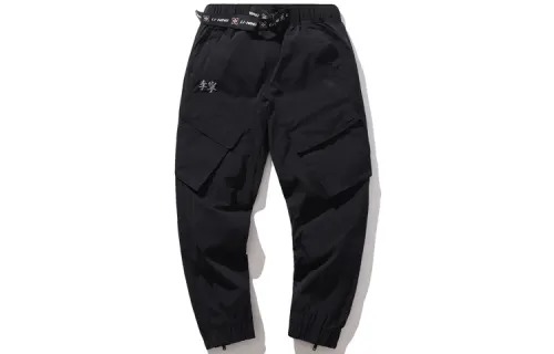 Li Ning Casual Pants Men's Moderate Straight Fit Pants