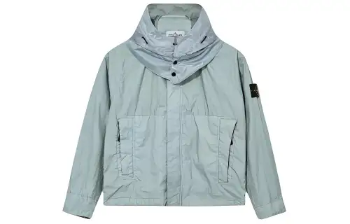 STONE ISLAND FW23 Jackets & Coats Men's Light Blue