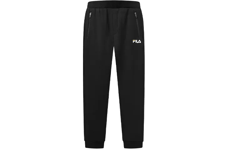 FILA Knitted Sweatpants Men's Black