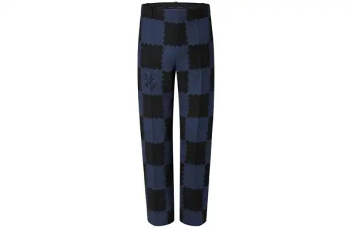 LOUIS VUITTON NIGO2 Collaboration Cargo Pants Men's Dark Blue