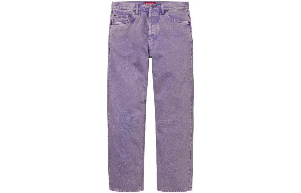Supreme Washed Regular Jeans