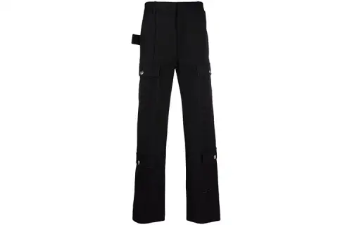 Bottega Veneta Cargo Pants Men's Black Moderate