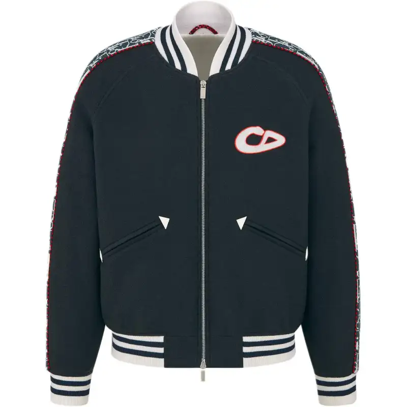 DIOR X Kaws Varsity Jacket
