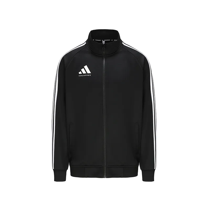 Adidas Jackets Unisex Black Stand Collar Moderate